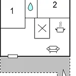 公寓 Two-bedroom In